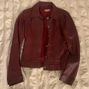 100% genuine leather jacket